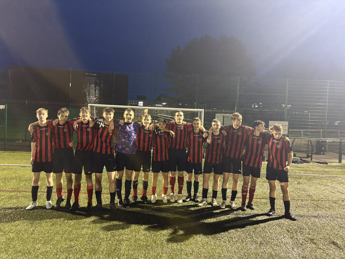 An excellent display from the year 11 football team tonight coming out 5-1 winners. MOTM goes to Tom W with a hat trick and a fantastic all round performance.