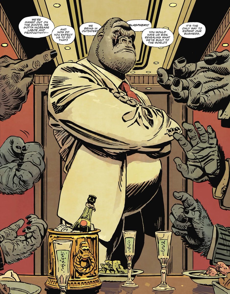 I wonder if they will adapt Gorilla Grodd as a mob boss in the DCU like the Rogues comics

That would tie into the rumoured Rogues show in production