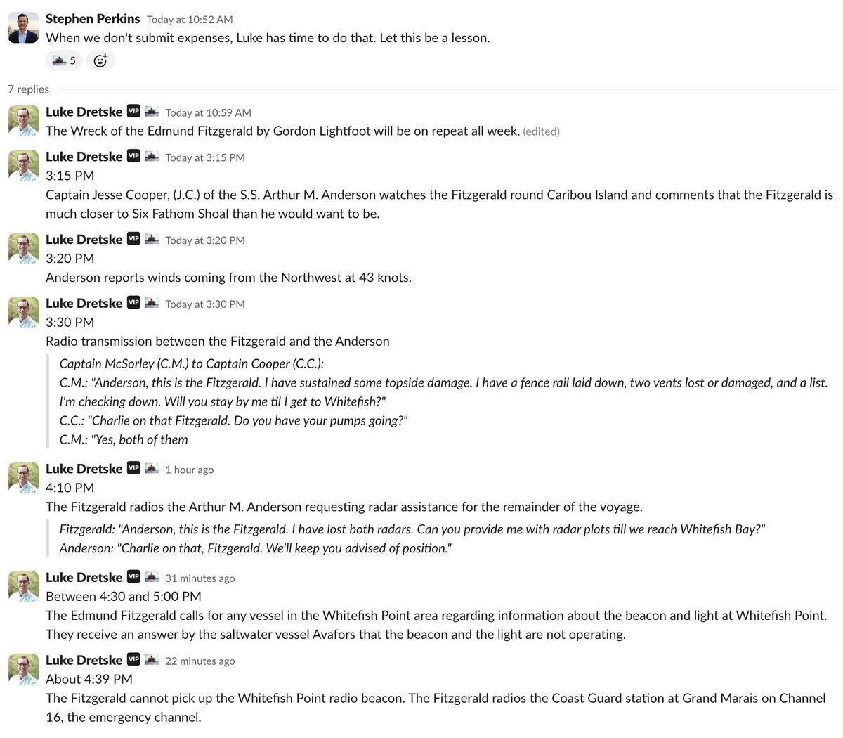 stephenperkins's tweet image. When I interview candidates for a job, they often ask me what a typical day at @ACC_National is like.

What am I supposed to tell them after a day like today?