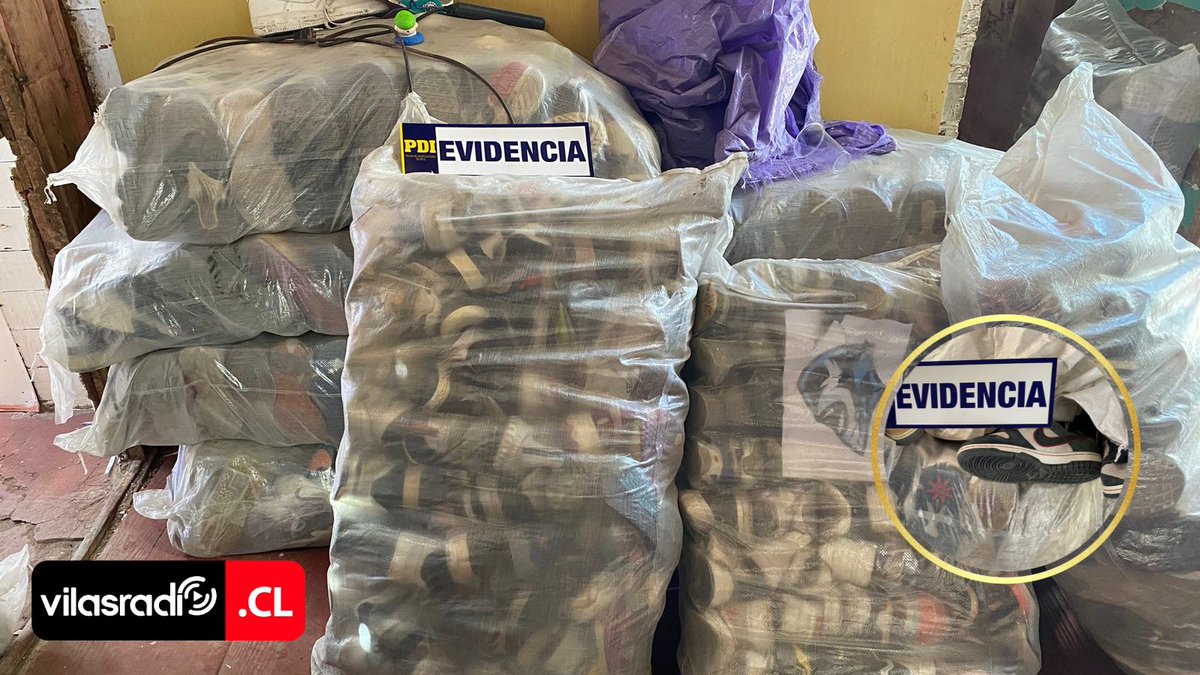 VilasRadio's tweet photo. 👟🚓PDI DESBARATA ROBO DE CARGA Y RECUPERA 6 MIL ZAPATILLAS EN CERRO CHUÑO
💻📲Revisa la nota completa en: https://t.co/8YnYwmC7zJ
#Decomiso #PDI #AricayParinacota #Arica #Biro #MinisterioPúblico #Iquique #Tamarugal #Tarapacá https://t.co/G0ut3xAJtS