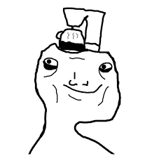 cryptoBouffon's tweet photo. @Luchap2BTC @masquedelapeste VoUs ÊtEs TouS des GoLmOns au QI NeGAtIf d'aBoRD à PaS pEnSer CoMme Moi !!!! https://t.co/VZseNT8PAU