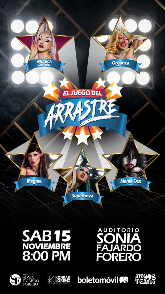 justkalyban's tweet image. Aún tenemos entradas para el juego del arrastre, anímense a ver el formato de concurso que le traemos junto a @kris_talina  se los prometo que es algo nuevo respecto a concursos druaks!!