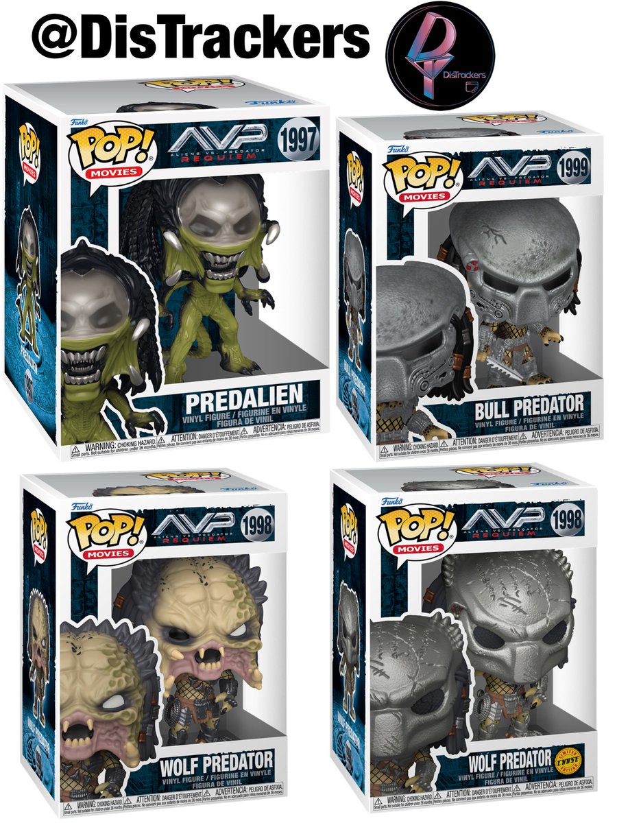 DisTrackers's tweet photo. First look at Aliens vs Predator - Requiem Pops! Available on Wednesday.
.
Entertainment Earth - https://t.co/8eYjZGnxad
Amazon - https://t.co/lY5pVkBk9x
.
#Ad #Aliens #Predator #Alien #AliensvsPredator #Funko #FunkoPop #Collectibles #Collectible #FunkoPops #Collector #Toy #Toys #DisTrackers