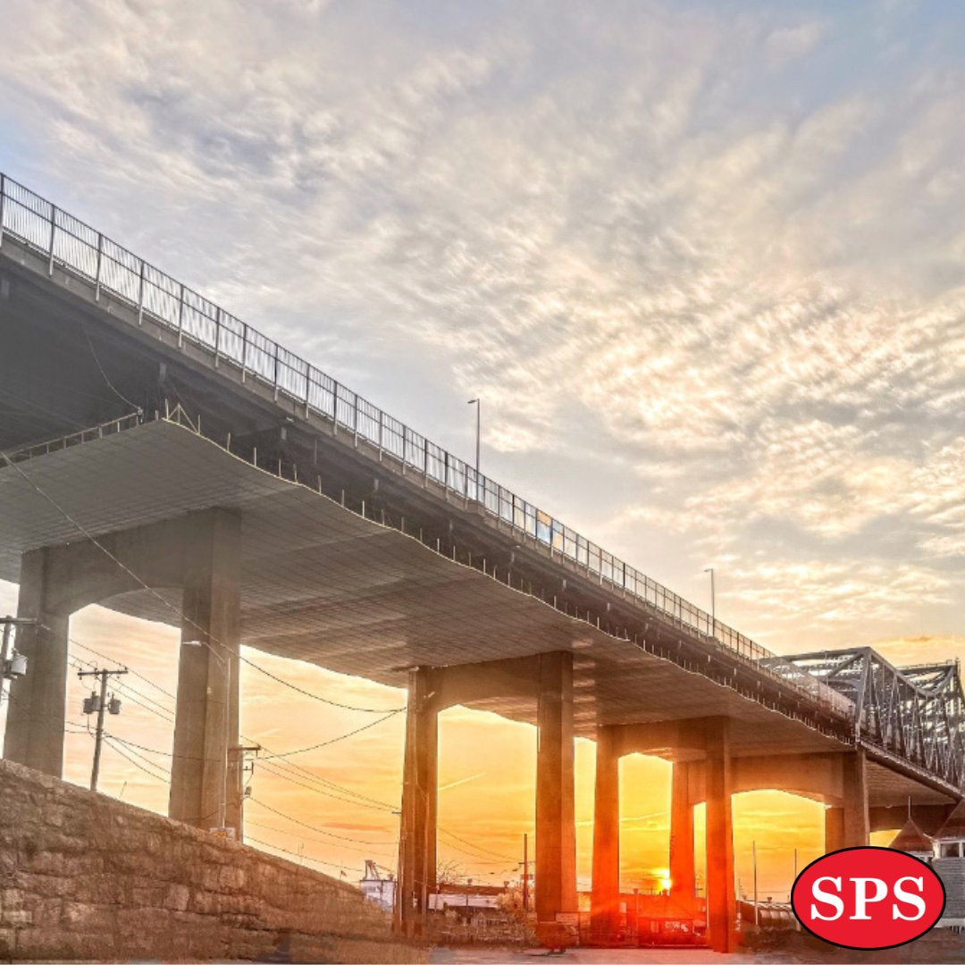 SPS, along with subcontractor Safespan Platform Systems, installed suspended platforms for MassDOT at the Braga bridge. Work on spans 22 &amp; 24 will be completed at the end of this week, with over 1,200 feet of platforms installed between spans 18 and 24.
#SPSMaintenanceNeverSleeps