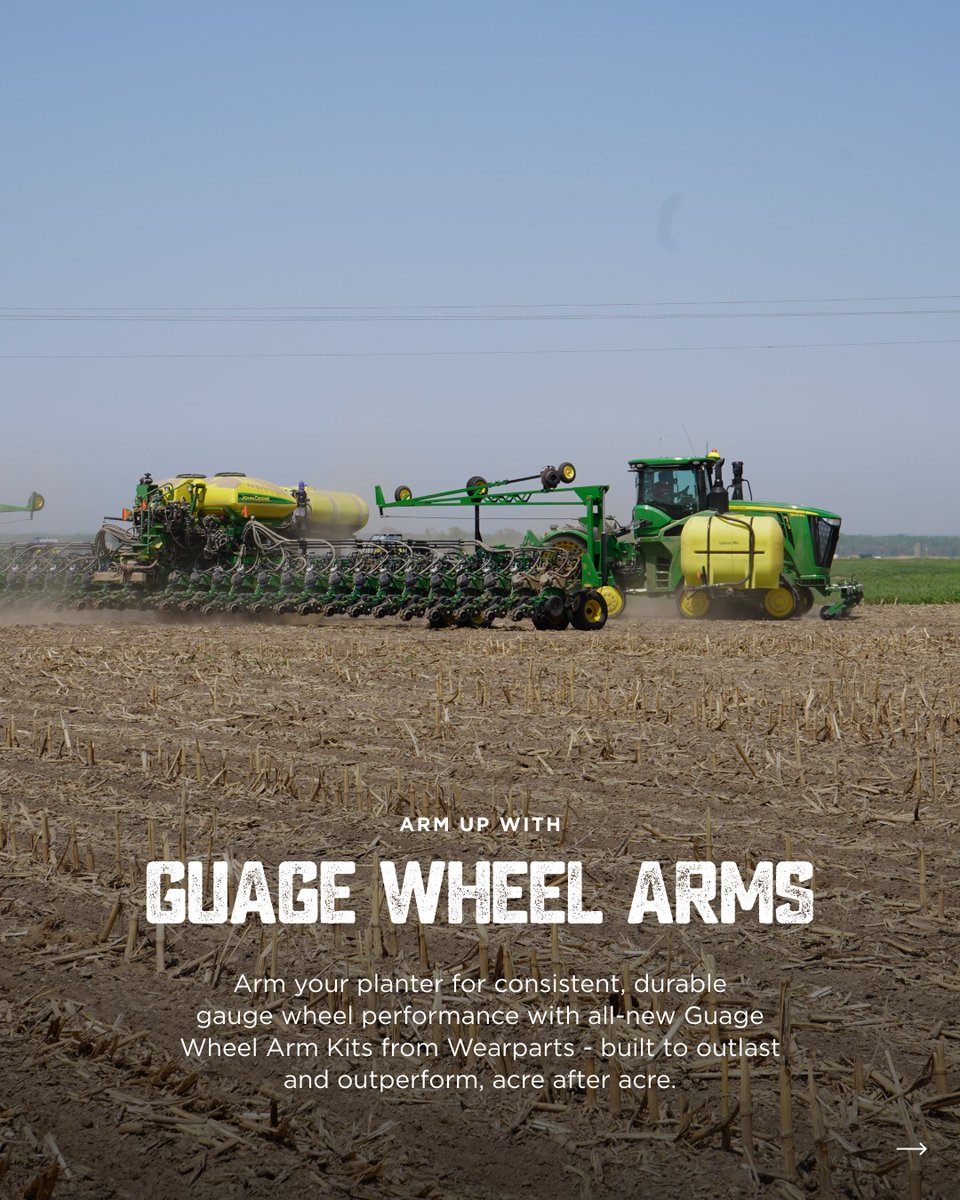 WearpartsLLC's tweet image. Sold out last season, back now! 🚜 These Gauge Wheel Arms hold your planter’s gauge wheels, built thicker &amp;amp; stronger than OEM with laser-clad wear plates for consistent performance. #Wearparts #GaugeWheelArms #FarmTech