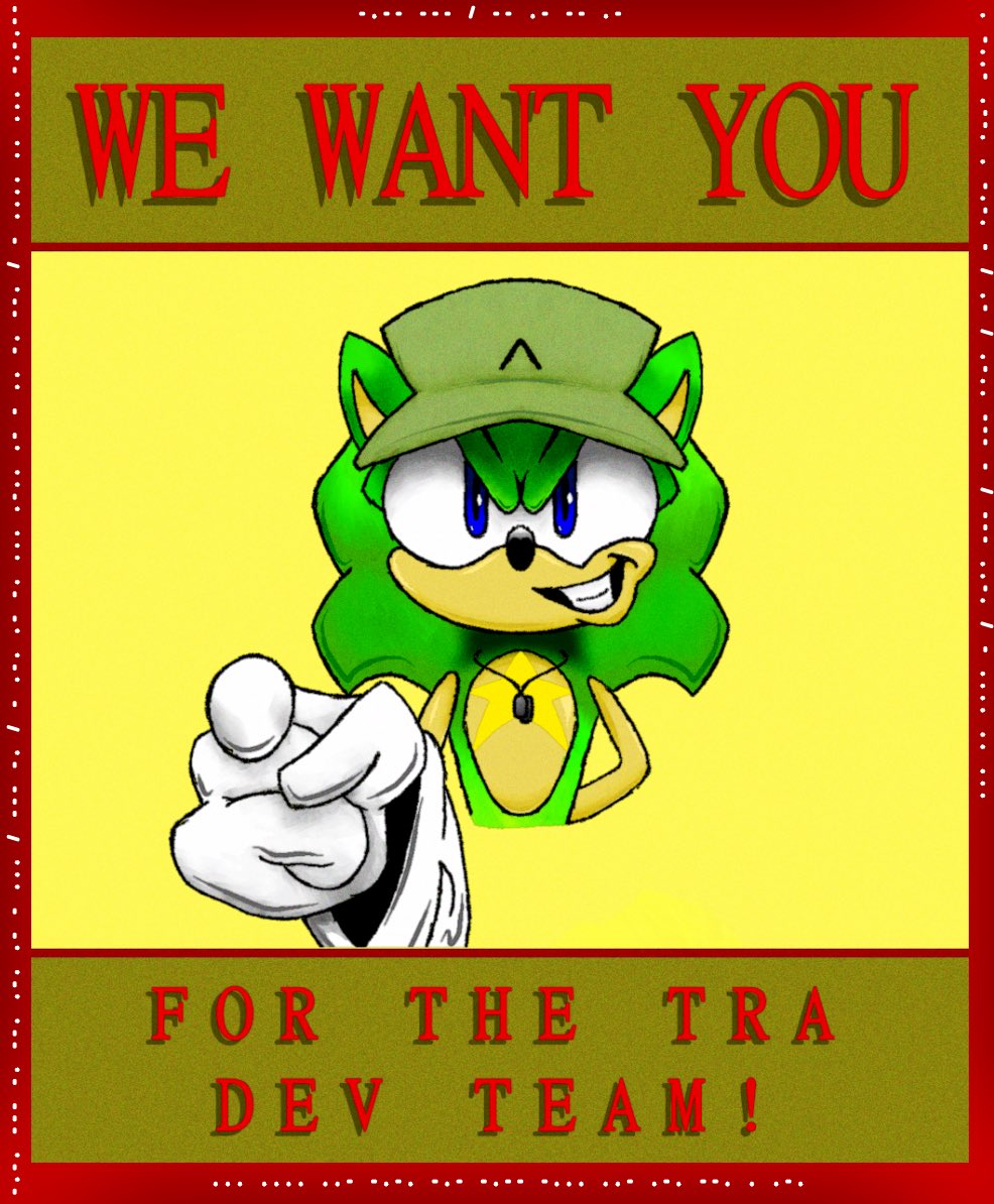 tRINGSArch's tweet photo. Join the TRA Dev Team!!!

We’re needing Voice Actors, Artists, Musicians, Animators, and Writers!!

If you wanna be a part of the TRA Video Series, DM this account or comment under the post!!

#sonicexe #execommunity #exe #SonicTheHedgehog #theRINGSArchive #PRIVsweep #fyp #fypシ https://t.co/jQ38n8SlHo