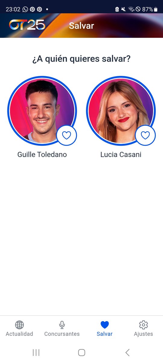 ISARYRG's tweet photo. A quién vais a salvar ?? #OTGala8 https://t.co/bDuSBxvP7J