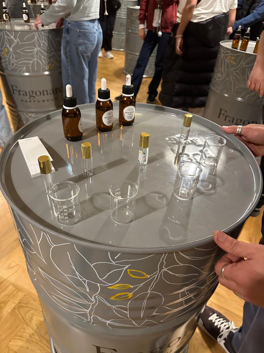 OELPAIS's tweet photo. #AISFrance25 - learning about and then mixing our own personalized scents at the MusΓ©e de Parfum! @aishongkong @asimpsonEDU @hsp_andy @Meg_Rob22 #OELP2025 #SIA25 #BeyondTheRedBricks https://t.co/EBrPfqn45y