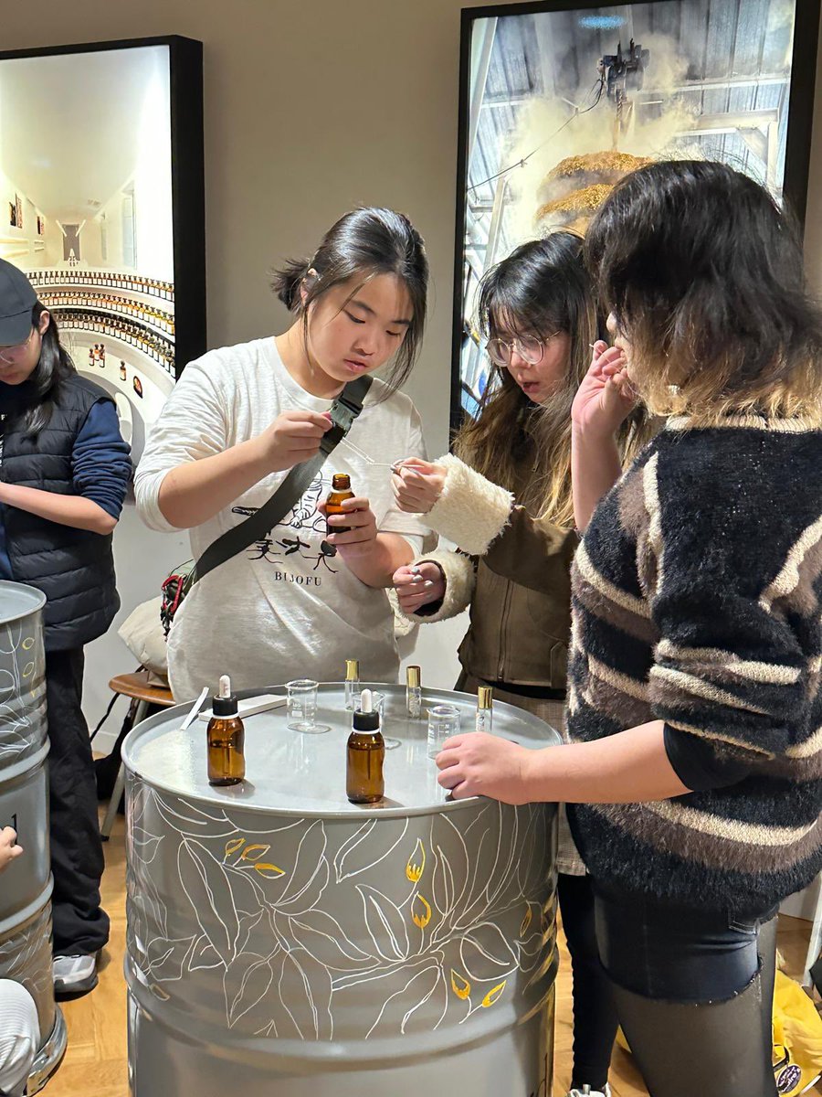 OELPAIS's tweet photo. #AISFrance25 - learning about and then mixing our own personalized scents at the MusΓ©e de Parfum! @aishongkong @asimpsonEDU @hsp_andy @Meg_Rob22 #OELP2025 #SIA25 #BeyondTheRedBricks https://t.co/EBrPfqn45y