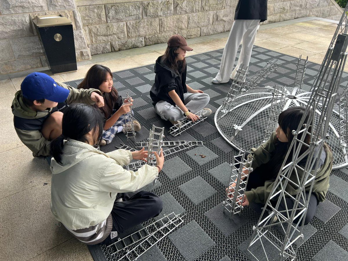 OELPAIS's tweet photo. #AISGuizhou25 - Visited the FAST telescope and then tried to make it ourselves! @aishongkong @asimpsonEDU @hsp_andy @Meg_Rob22 #OELP2025 #SIA25 #BeyondTheRedBricks https://t.co/WftNfmGYPL