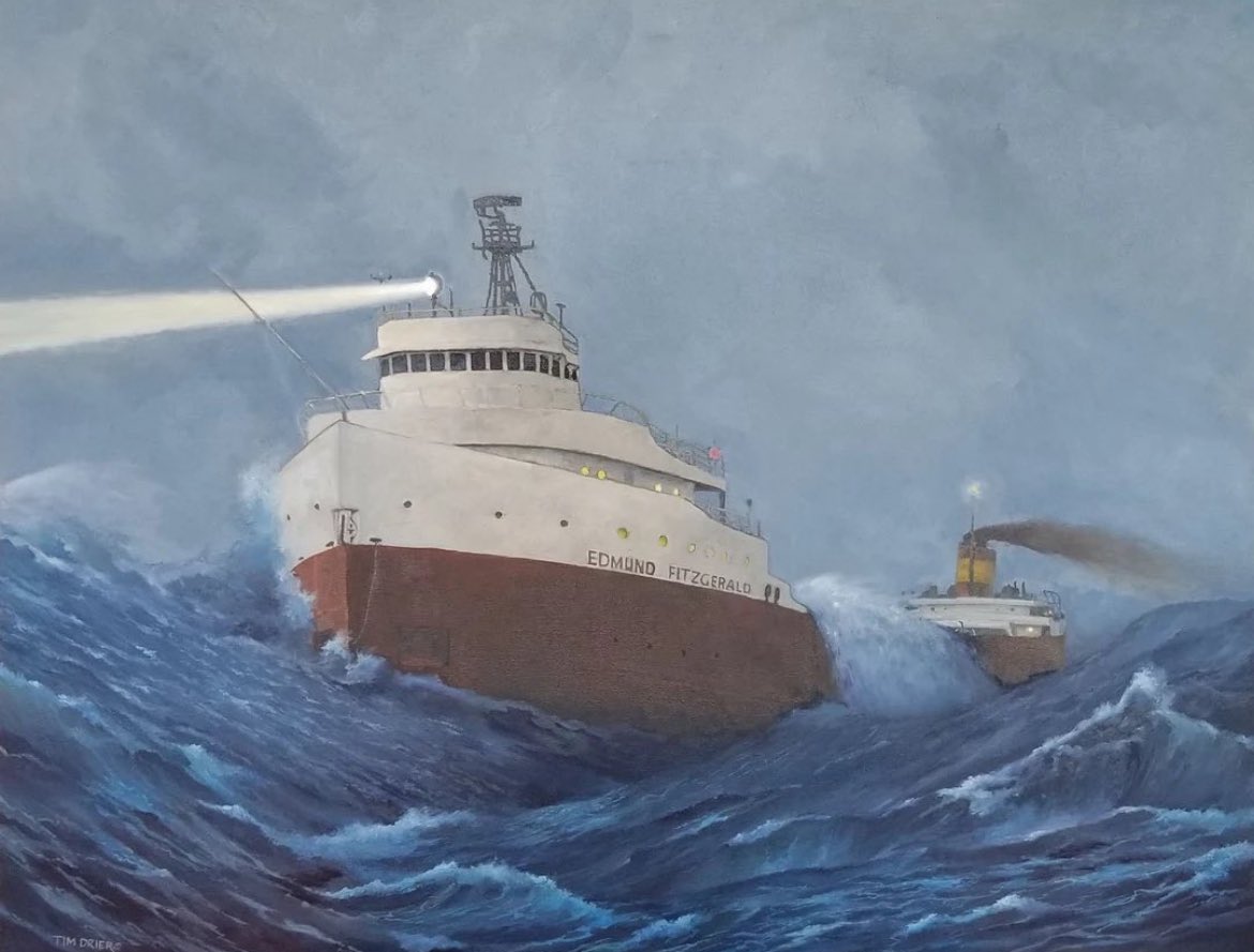 50-years. #EdmundFitzgerald