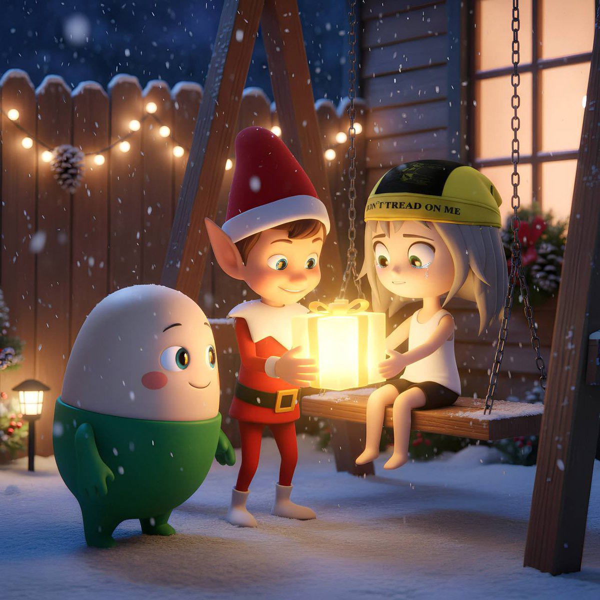 elfonshelfmeme's tweet image. I’m bringing the christmas spirit to the trenches this year 

🎄 🎁