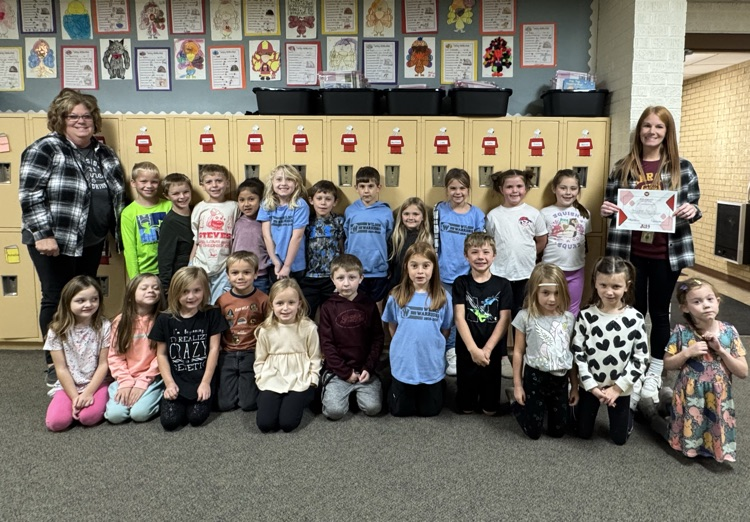 WilsonElem489's tweet photo. KISS 106.9 class of the week 1A Mrs. Lang's class  was recognized for being in control &amp; respectful during specials class! https://t.co/VrApJAcOXF