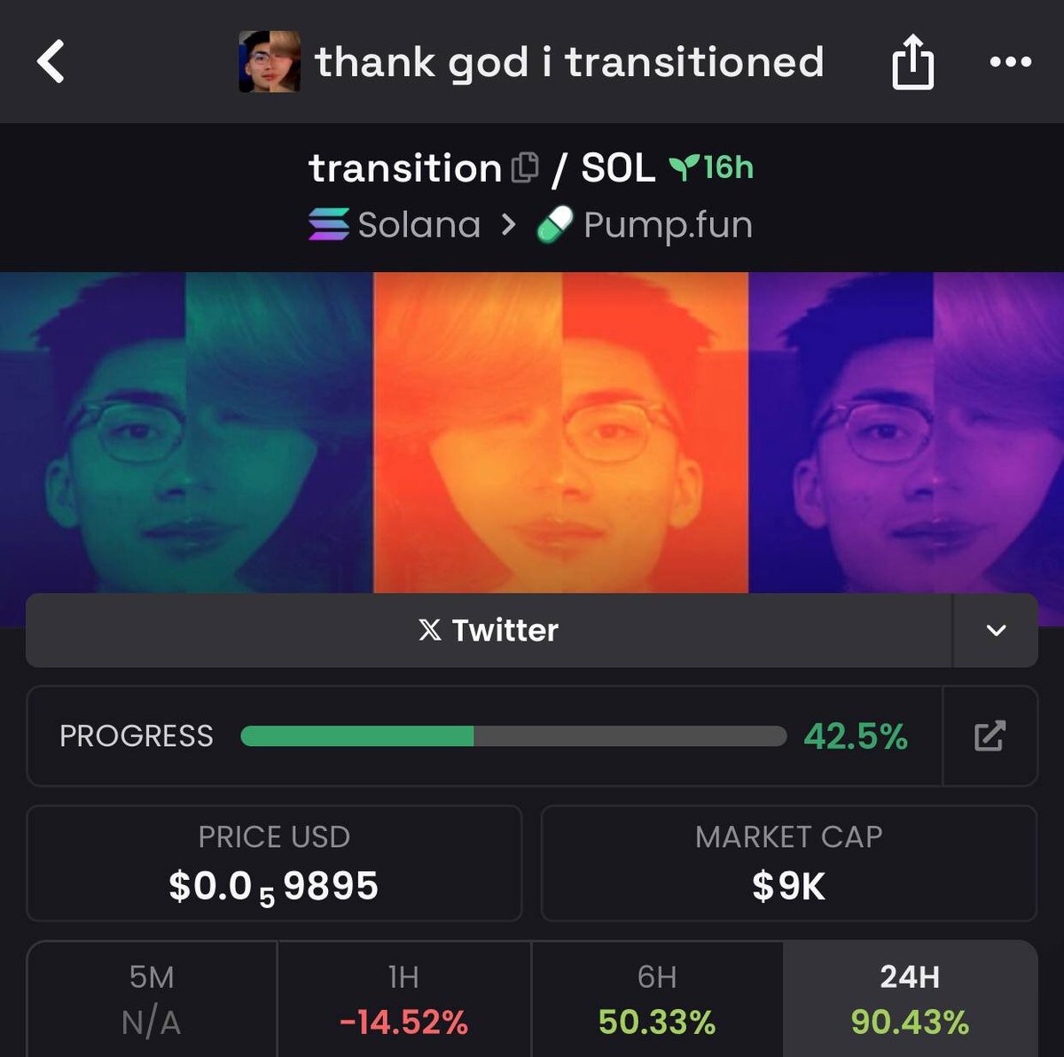 100xprobability's tweet image. #transition - thank god i transitioned

new trend on x

39N9MQfsxxRw5EUXKcyiZgQQ1qtTD3YhvqTDcfnTpump

x.com/search?q=Thank…