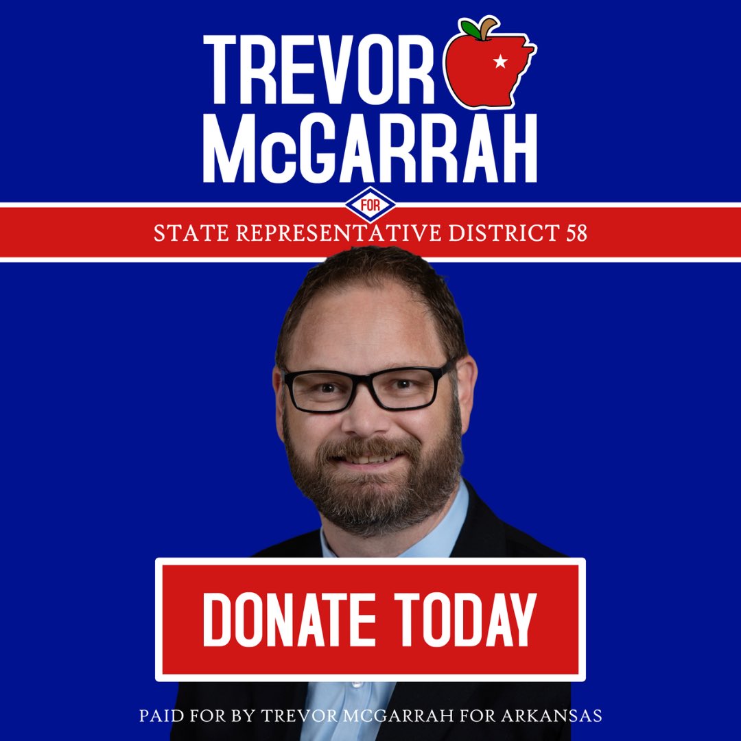 I’m running for the Arkansas House of Representatives in District 58. Read my announcement letter and then visit my website, trevorforarkansas.com.