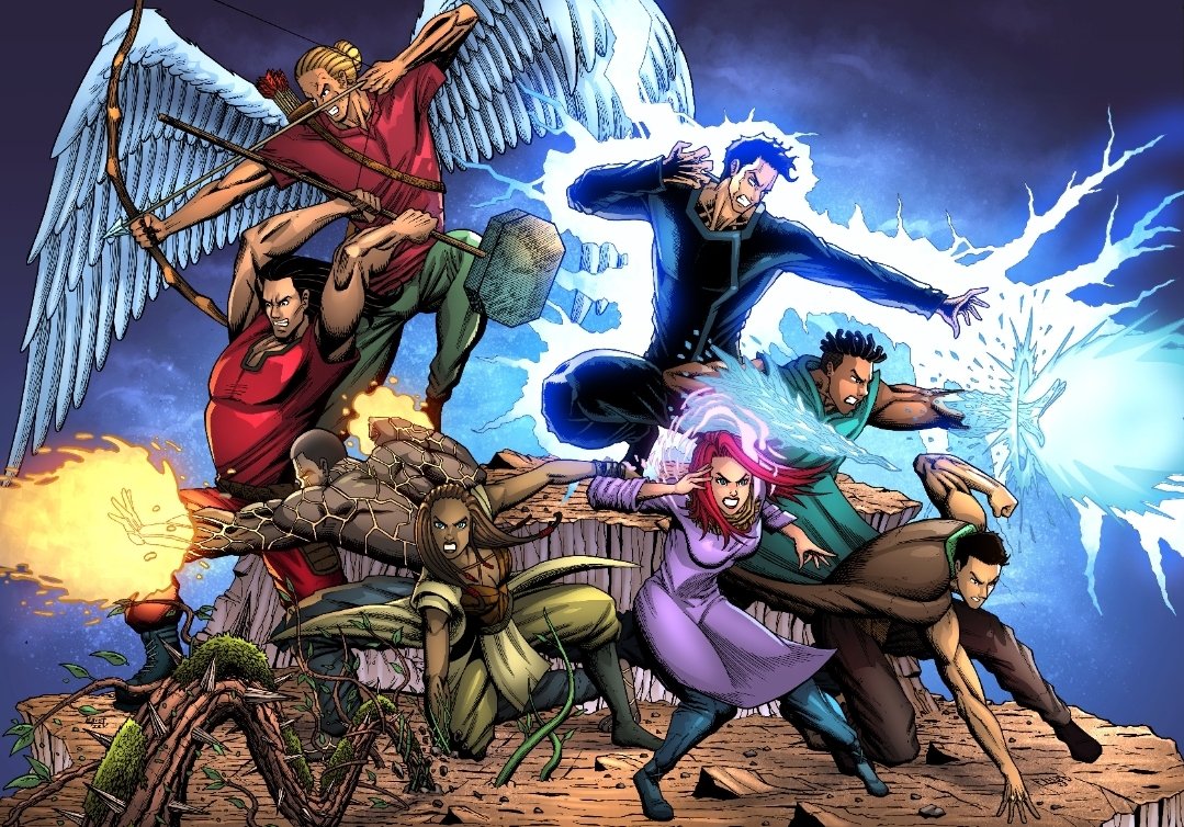 Fall of Man #3.  Funding now.   

fundmycomic.com/campaign/856/f…

Dive into the epic world of Fall of Man, a thrilling comic where humanity’s triumph turns to chaos after a devastating solar flare in 1957 ends the age of technology and ushers in a dark new era of monstrous kaiju and