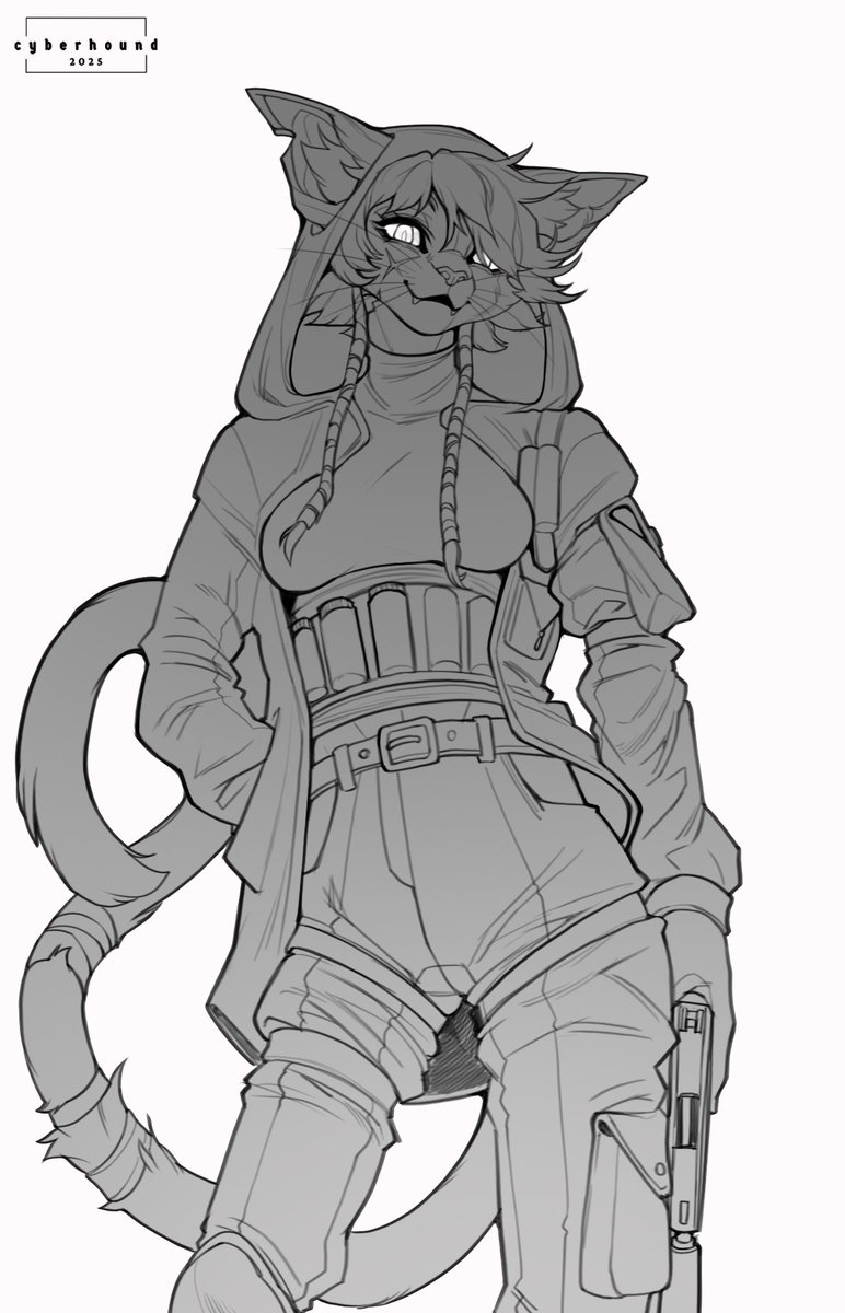 cyberhoundd's tweet photo. My girl, Nox (she'll shoot you dead!! Well, she prefers to explode you dead, but she'll do what she has to, she guesses.....)
_
Nox © me https://t.co/yU7FxCLMYm