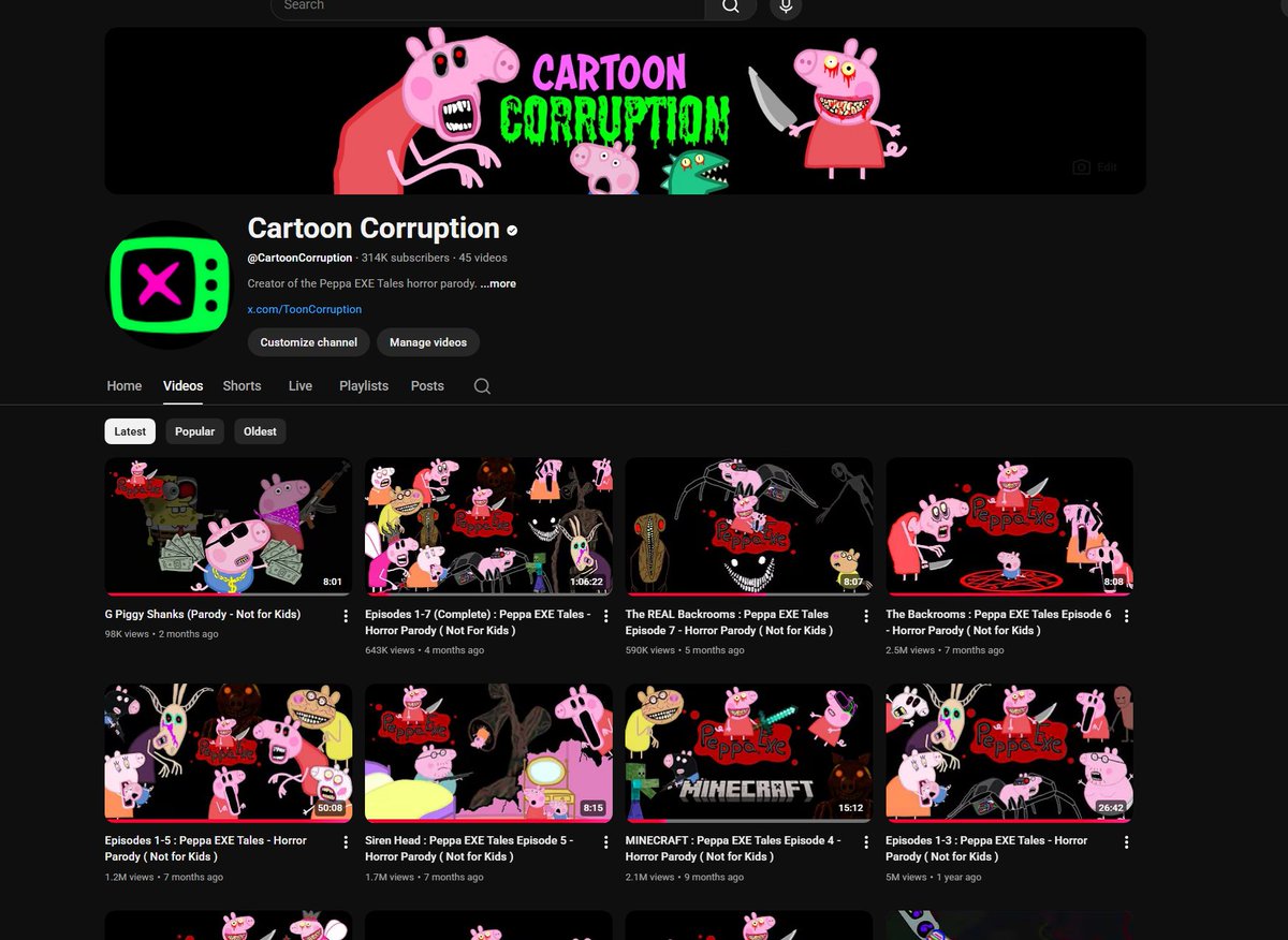 Cartoon Corruption tweet media