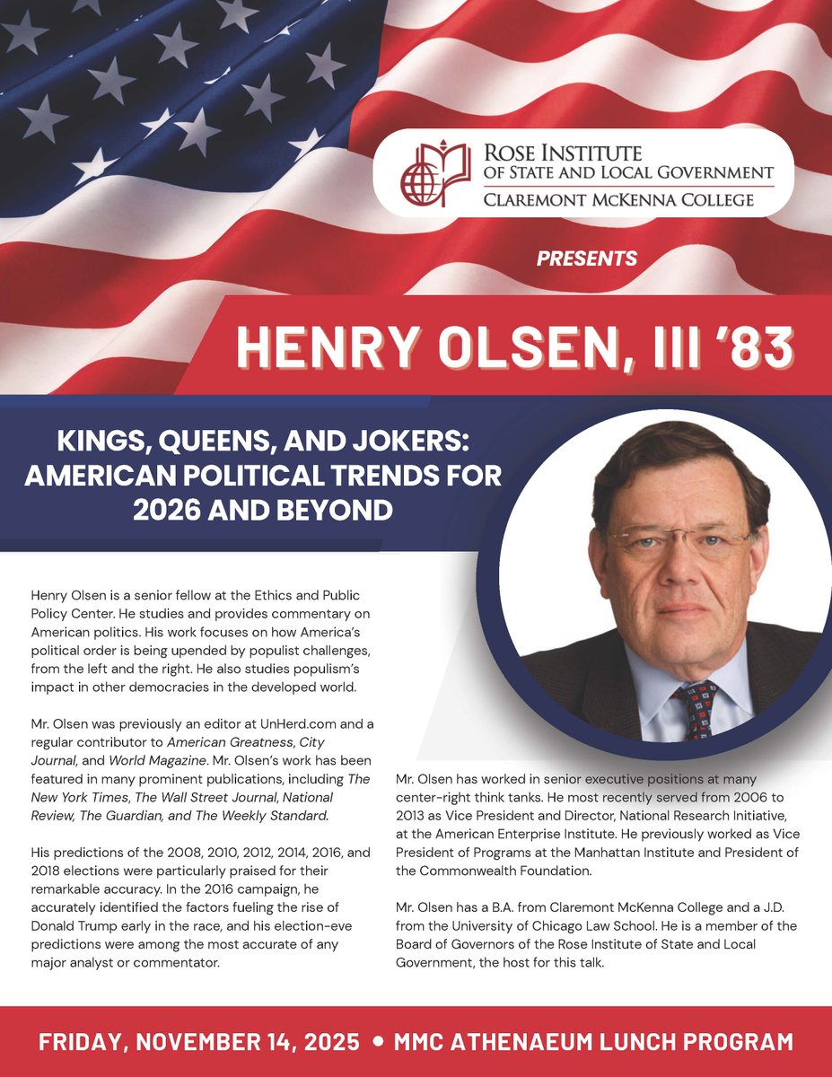 Rose Institute of State and Local Government tweet media