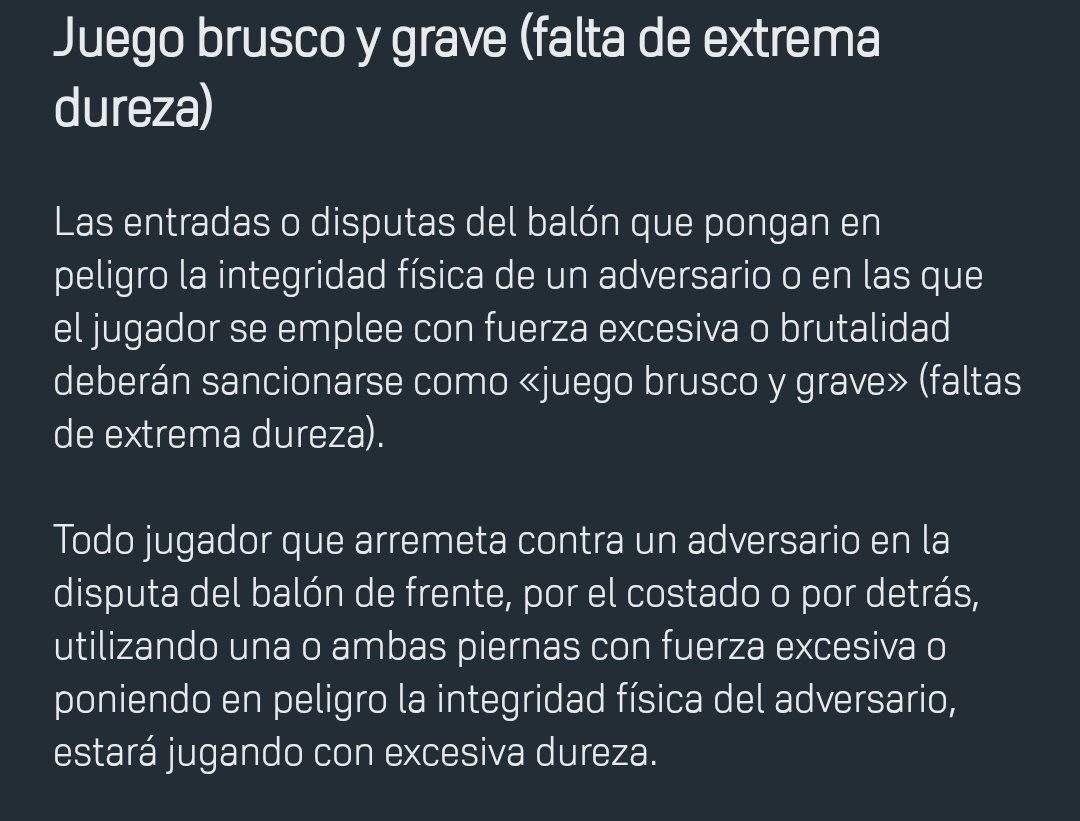 cantantearbitro's tweet image. En la jugada de Mier y Carrasquilla sucedió todo lo que indica la regla 12.
No es cuestión de criterio o de intencionalidad, es cuestión de sancionar un hecho. Las situaciones de para mi si y para mi no, salen sobrando. Y agregar el "entendimiento de futbol". No quieran…