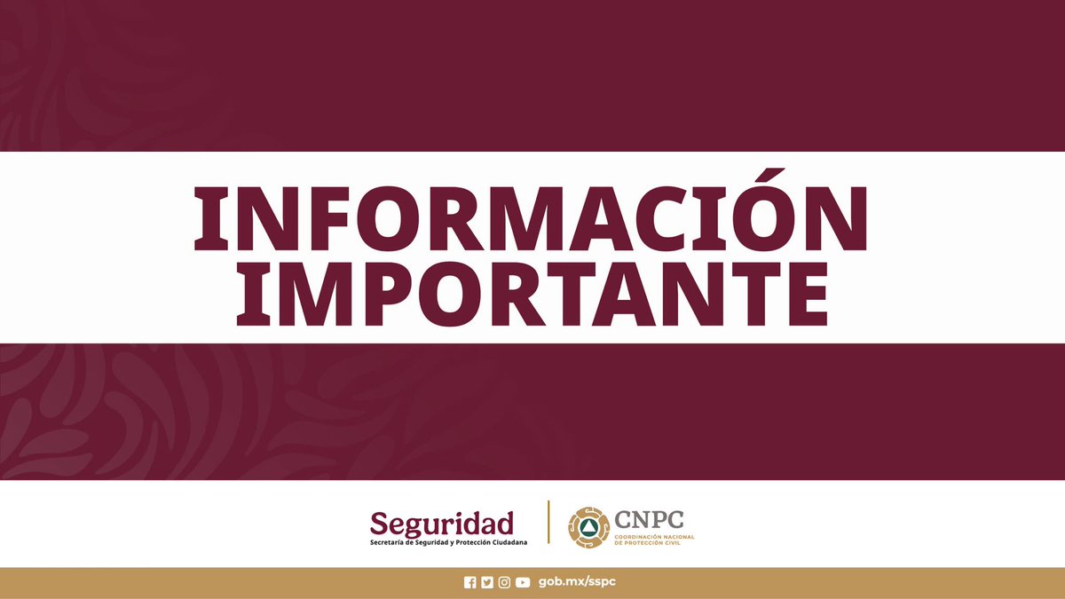 CNPC_MX's tweet photo. ⚠️@SEMAR_mx informa cierre de puertos debido a fenómenos meteorológicos:

🌊Golfo de México y Mar Caribe🌊

🚢 - Embarcaciones mayores:

* Campeche: Isla del Carmen, Cayo Arcas y Yuum Kab Naab, Campeche, Seybaplaya.
* Tabasco: Dos Bocas, Frontera, Sánchez Magallanes.
* Tamaulipas: Matamoros, Altamira, Tampico.
* Yucatán: Progreso.
* Veracruz: Alvarado, Veracruz, Tuxpan, Coatzacoalcos.

⛵- Embarcaciones menores:

* Campeche: Seybaplaya, Champotón, Campeche, Isla del Carmen, Cayo Arcas y Yuum Kab Naab.
* Quintana Roo: Puerto Juárez, Isla Mujeres, Isla Holbox, Cozumel, Playa del Carmen, Xcalac, Chetumal, Puerto Morelos.
* Tabasco: Frontera, Dos Bocas, Sánchez Magallanes, Villahermosa.
* Tamaulipas: Matamoros, La Pesca, Altamira, Tampico, Vicente Guerrero.
* Yucatán: Progreso, Yucalpetén, Chuburná, Celestún, Sisal, Telchac, San Felipe, Río Lagartos, Las Coloradas, El Cuyo y Dzilam de Bravo.
* _Veracruz:_Nautla, Tecolutla, Cazones, Alvarado, Veracruz, Tuxpan, Coatzacoalcos, Tamiahua, Tonalá y Tlacotalpan.

🔴Mantenerse informados e implementar precauciones a la navegación, actividades portuarias, turísticas, deportivas, de pesca, ribereñas y de playa.

@laualzua