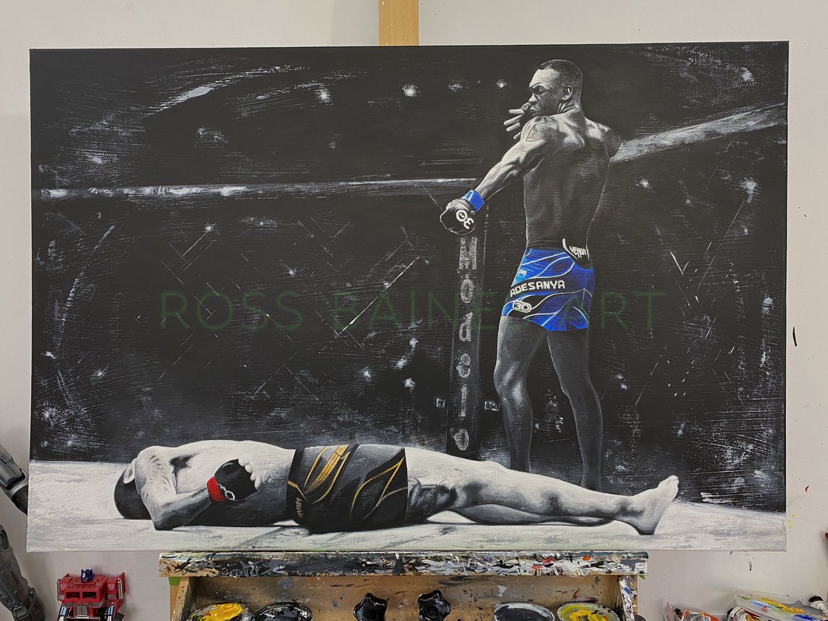 RossBainesArt's tweet image. Which of these was the coldest…?

#MMATwitter