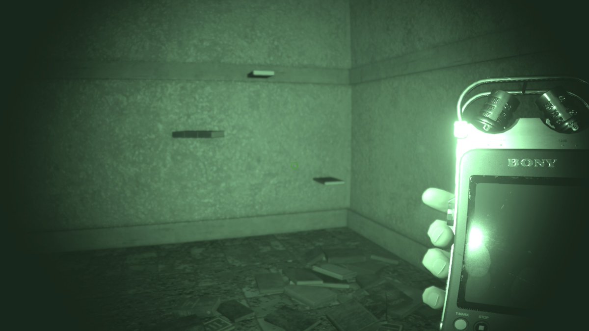 Well there's 100% a ghost making these books float in sunny meadows. caught this doing the weekly challenge.  <a href="/PlayPhasmo/">Phasmophobia</a>