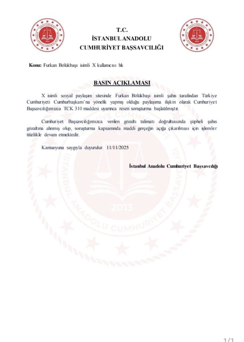 Hamdolsun 😂😂😂 #FurkanBölükbaşıTutuklansın