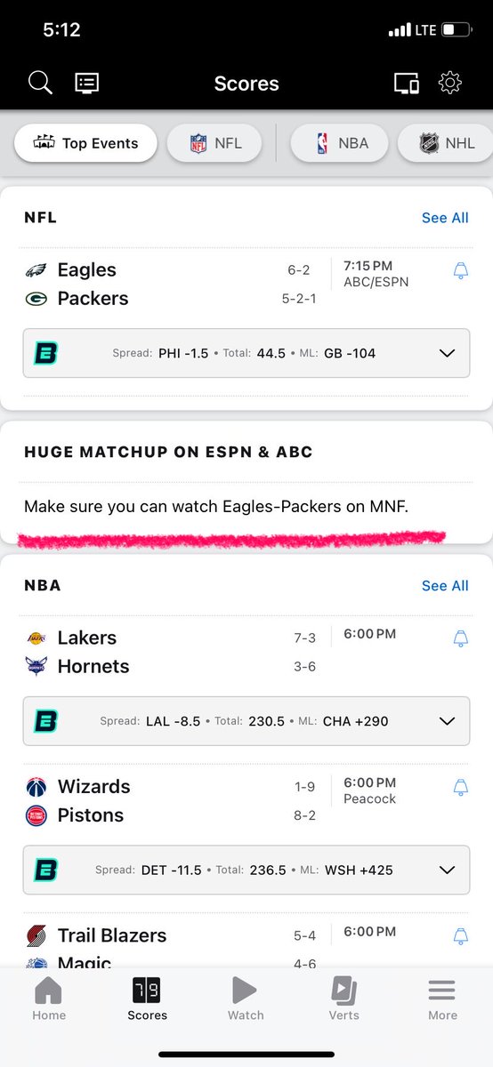 This is the message on the ESPN app 😂 

Been a YouTube TV and ESPN+ subscriber for 3+ years straight and I will be illegally streaming on thetvapp.to thanks for nothing you pompous fucks
#espn #youtubetv