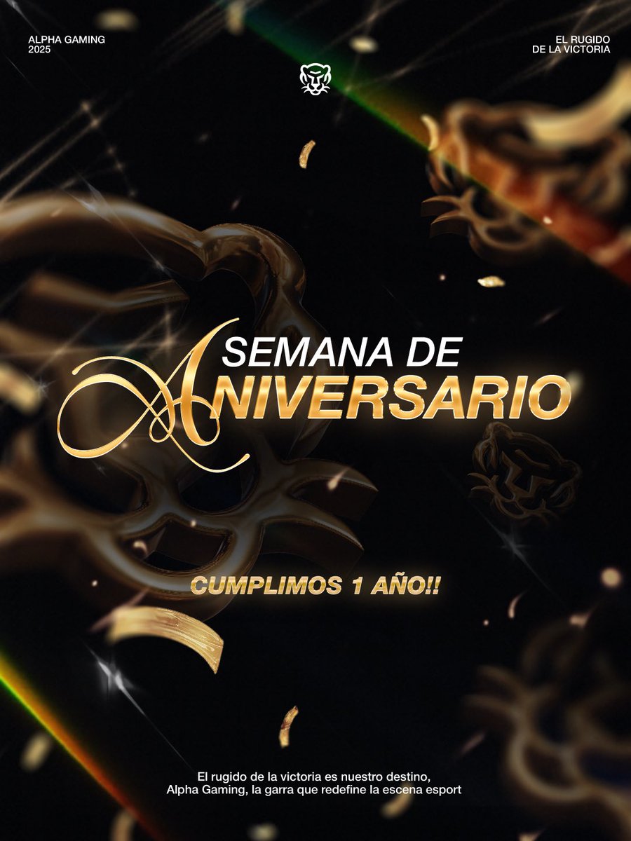 Está semana estamos de aniversario en ALPHA y les traemos algunas cositas para celebrar con ustedes…

Muy atentos a nuestras redes sociales 👀😯

#UnleashThePanther #GoldenFury