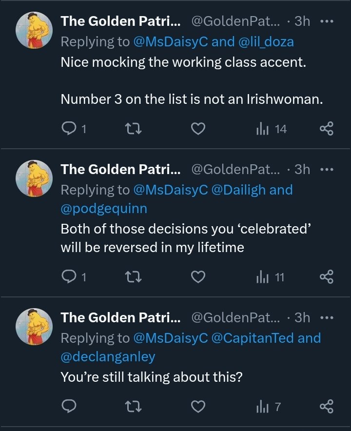 I got me a new bitch. Some sad little racist, probably on their 10th account is very triggered and upset. Its nice when that happens.