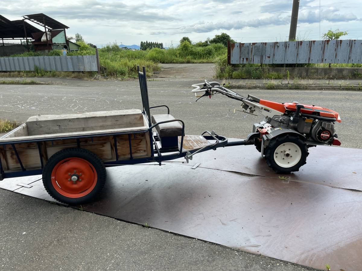 ちなみに、あの頃は軽トラではなく耕運機（テーラーと言ってた）に 