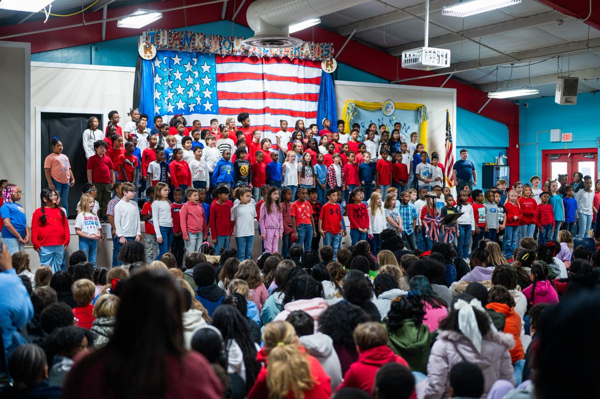 The <a href="/rankintpsd/">Rankin Elementary</a> 3rd-graders put on a spectacular Veteran's Day program. Great job to all involved. #TPSD