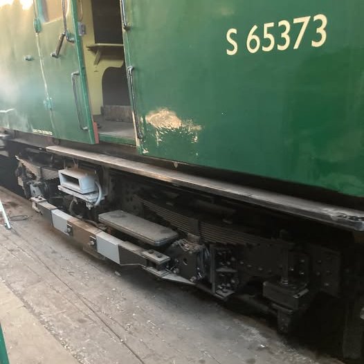 The exam jobs now completed on the motor bogie of S65373 on <a href="/epbpg/">EPB Preservation Group</a> (5759), so it should not be much longer until the motors will sing again!
Photo copyright RPB/EPBPG.
#EMU #EPBPG #preservation #southernelectrictrains