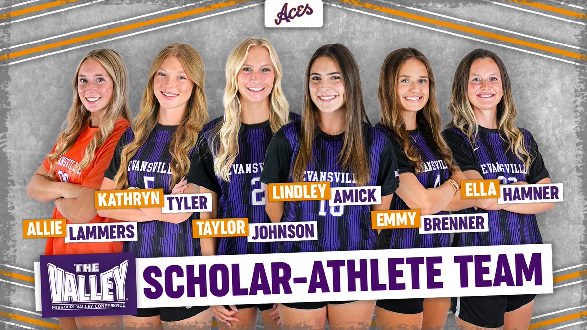 UEAthleticsWSOC's tweet photo. Congratulations to our 6⃣ MVC Scholar-Athlete Team selections!

📰 : https://t.co/aIWdpNFFLc

⚽️ #ForTheAces https://t.co/yhMV05zo9H