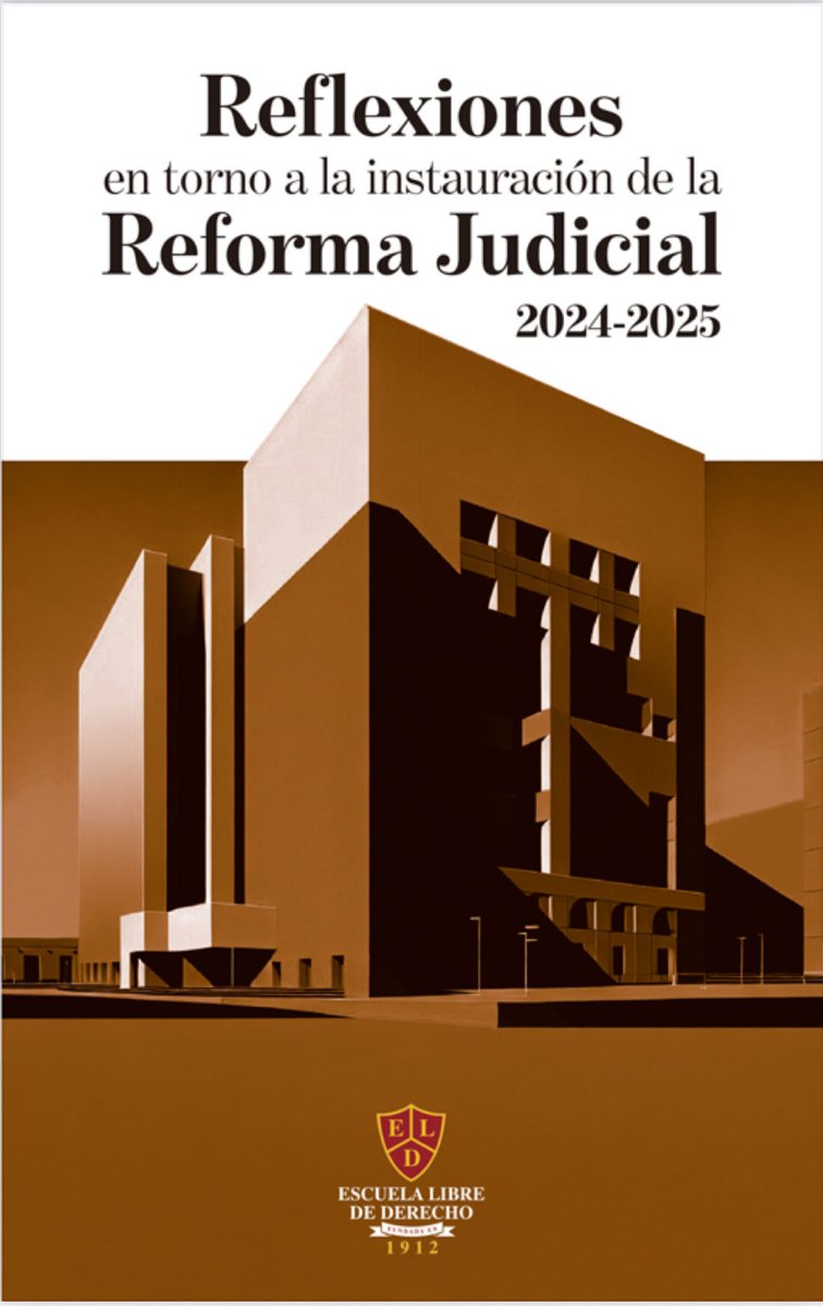 ArthurRSob's tweet image. x.com/arthurrsob/sta…
Aquí la segunda parte del estudio inicial sobre la #ReformaAlPoderJudicial eld.edu.mx/ELD/Biblioteca…