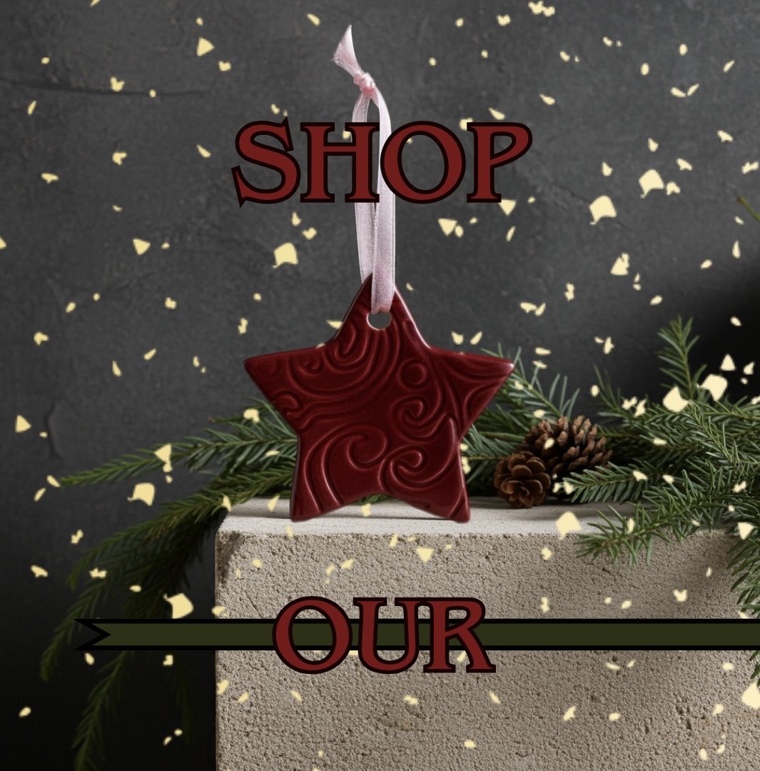 DaiseeMaeClay's tweet photo. Crafted with love, painted with joy, and ready to hang on your holiday tree 🌟 
All our artisan ornaments are made in small batches, from our hands to your home. 

Shop the full collection on our website: link in bio.

#daiseemaeclayworks #artisanornaments #craftedwithlove https://t.co/AzzNXffXOt