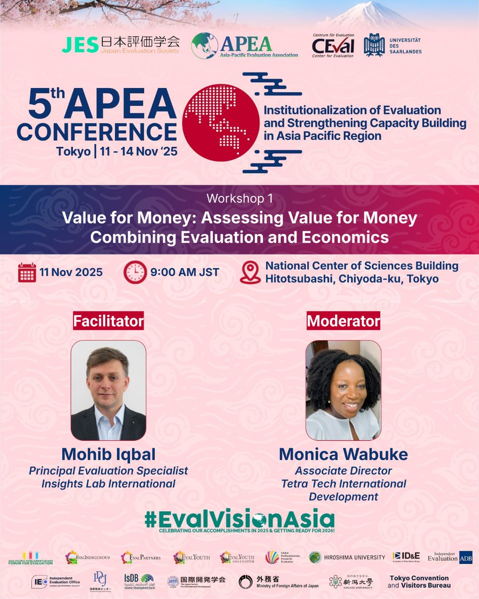 Asia Pacific Evaluation Association tweet media