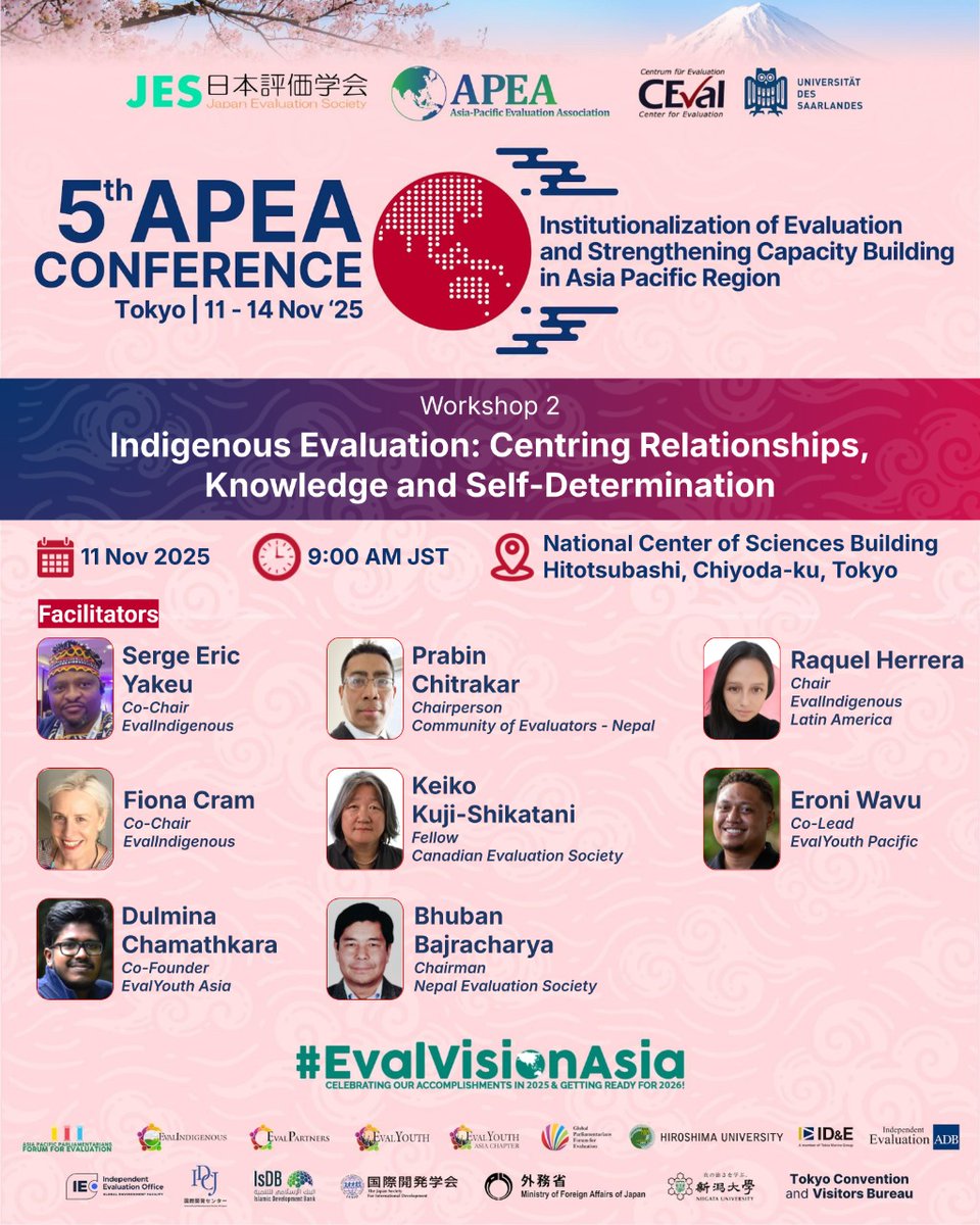 Asia Pacific Evaluation Association tweet media