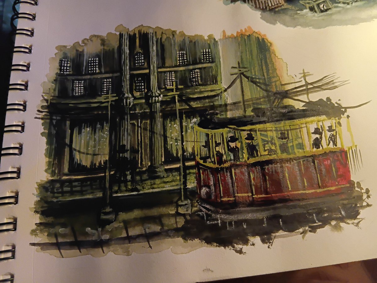 GKS_Artz's tweet photo. Bringing the Facade to Life | Season 1
Old down town
As a curious tram populated with Henchmen comes along by the morning,
Their journey's end might not seem as whimsical as its length. https://t.co/1VA4hX5iv0