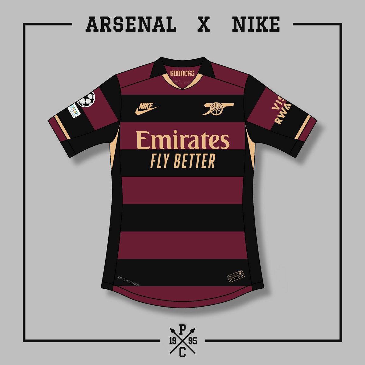 ARSENAL X NIKE 🏴󠁧󠁢󠁥󠁮󠁧󠁿⚽🔥 #Arsenal #Gunners #COYG #AFC