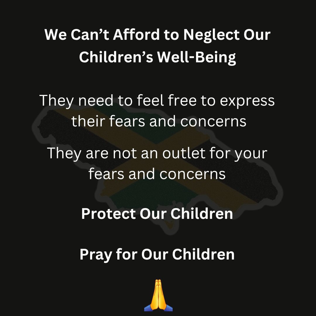 Check in with your children. #HurricaneMelissa added fuel to the fire for those still trying to return to some semblance of normalcy due to the COVID-19 pandemic. Today’s youngsters are facing crises &amp; upheavals at levels never experienced before. They need empathy and support.
