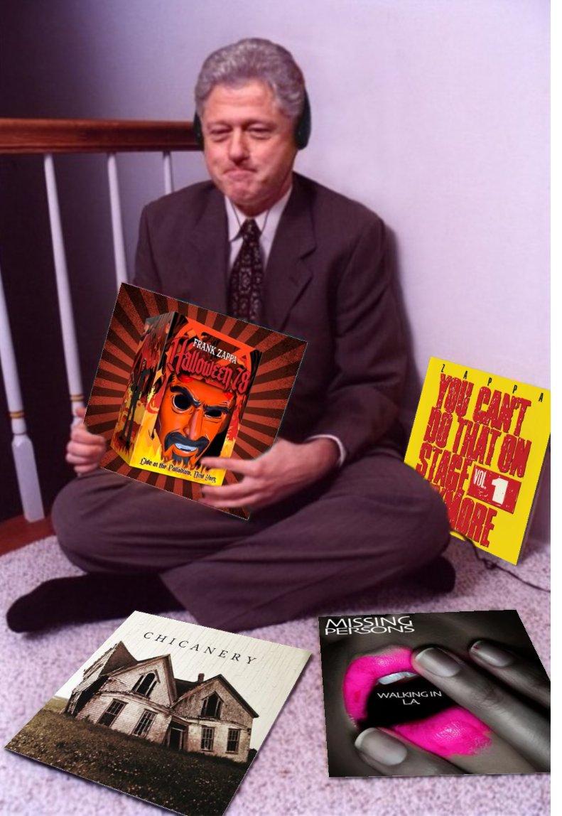 Daily Bill: Mothers Monday -
Warren Cuccurullo Edition, honoring the time he hooked up with a transsexual in New York circa 1978