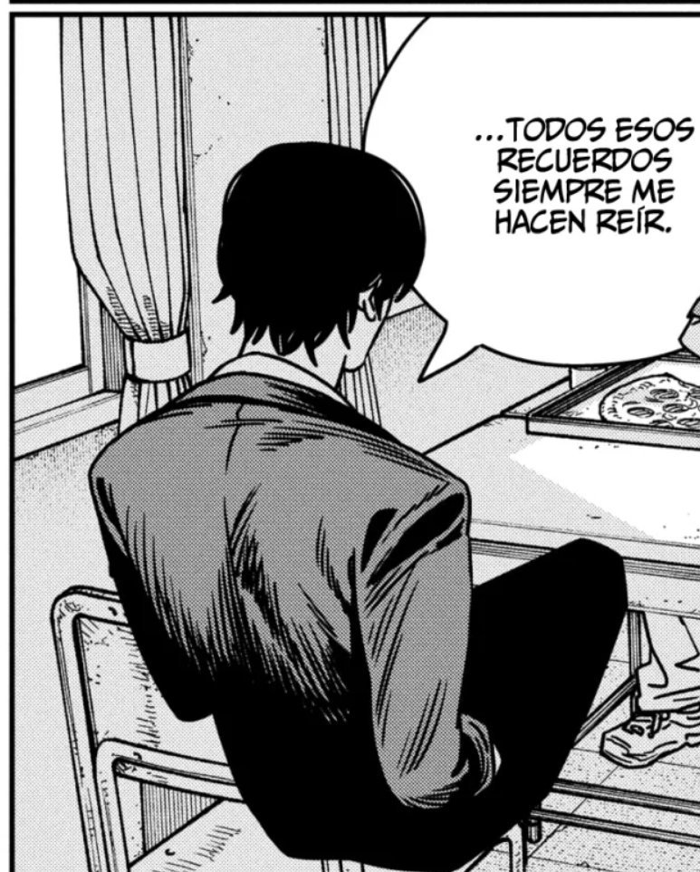 ah pero cuando tiene que dibujar su manga