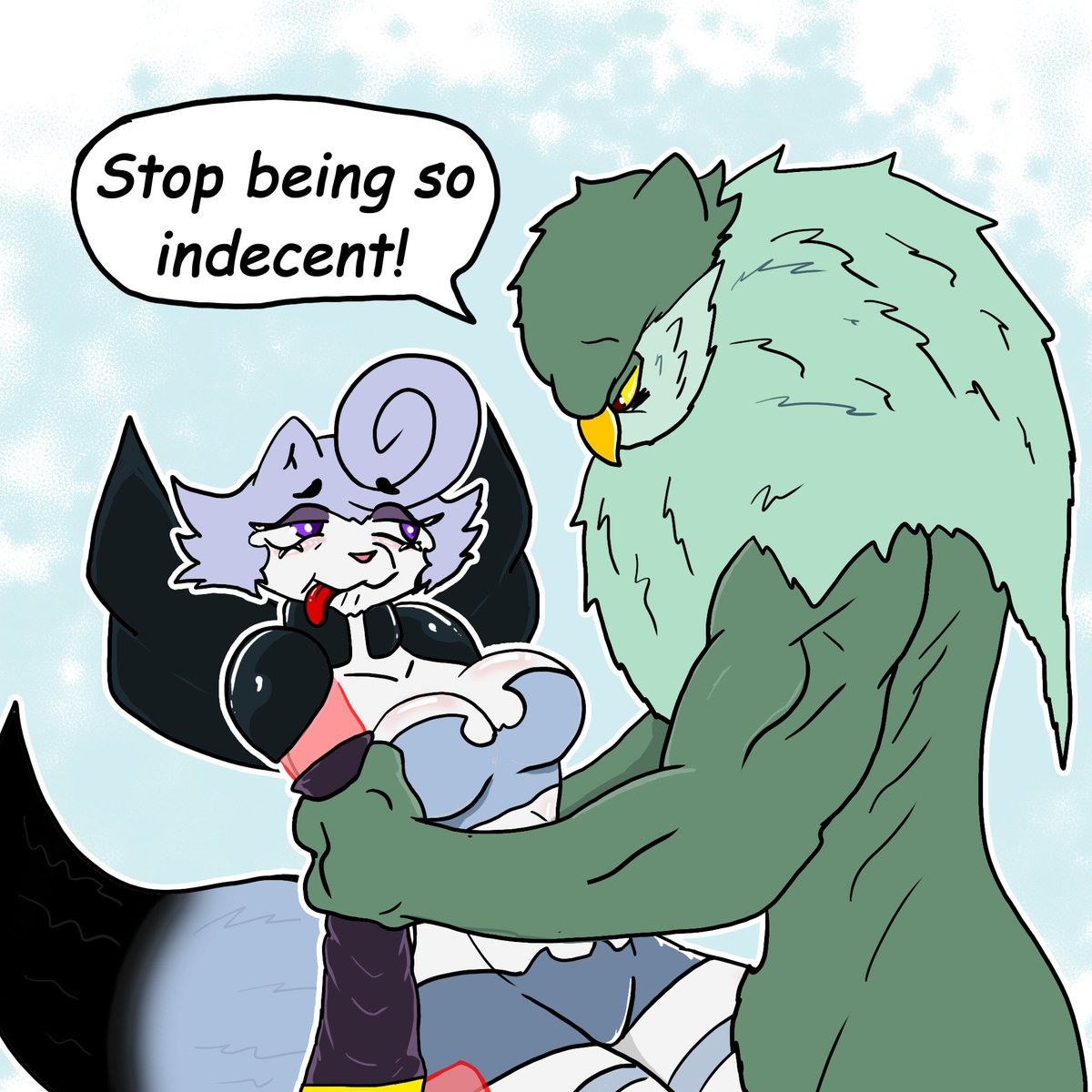 Izahell_xD's tweet photo. It doesn't seem to be a toxic relationship s2
#furryartist 
#furry https://t.co/xkfhepyD0v