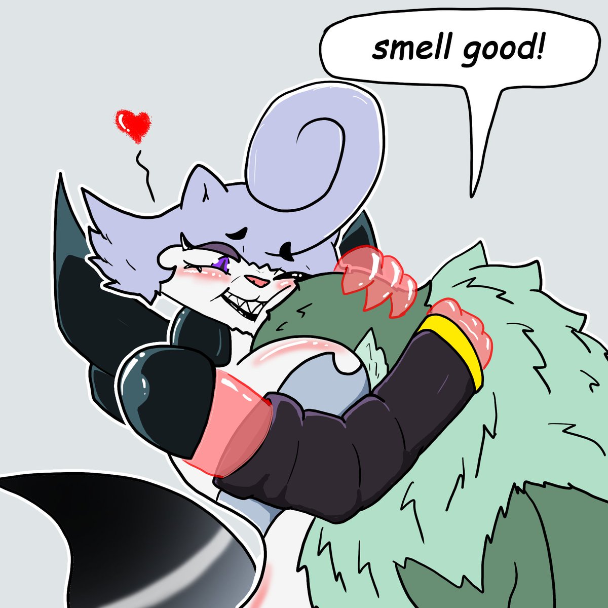 Izahell_xD's tweet photo. It doesn't seem to be a toxic relationship s2
#furryartist 
#furry https://t.co/xkfhepyD0v
