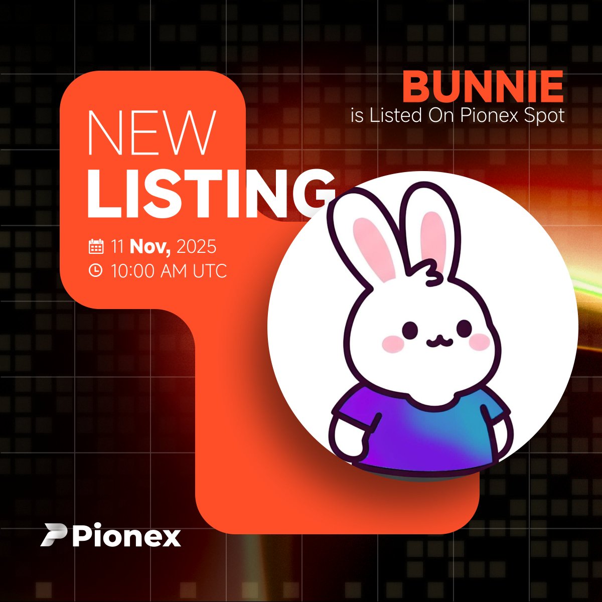 🚀#Pionex has listed $BUNNIE @bunnie_sol and opened $BUNNIE / $USDT trading.

⬇️Trade now
pionex.com/en/trade/BUNNI…

#BUNNIE #PIONEX