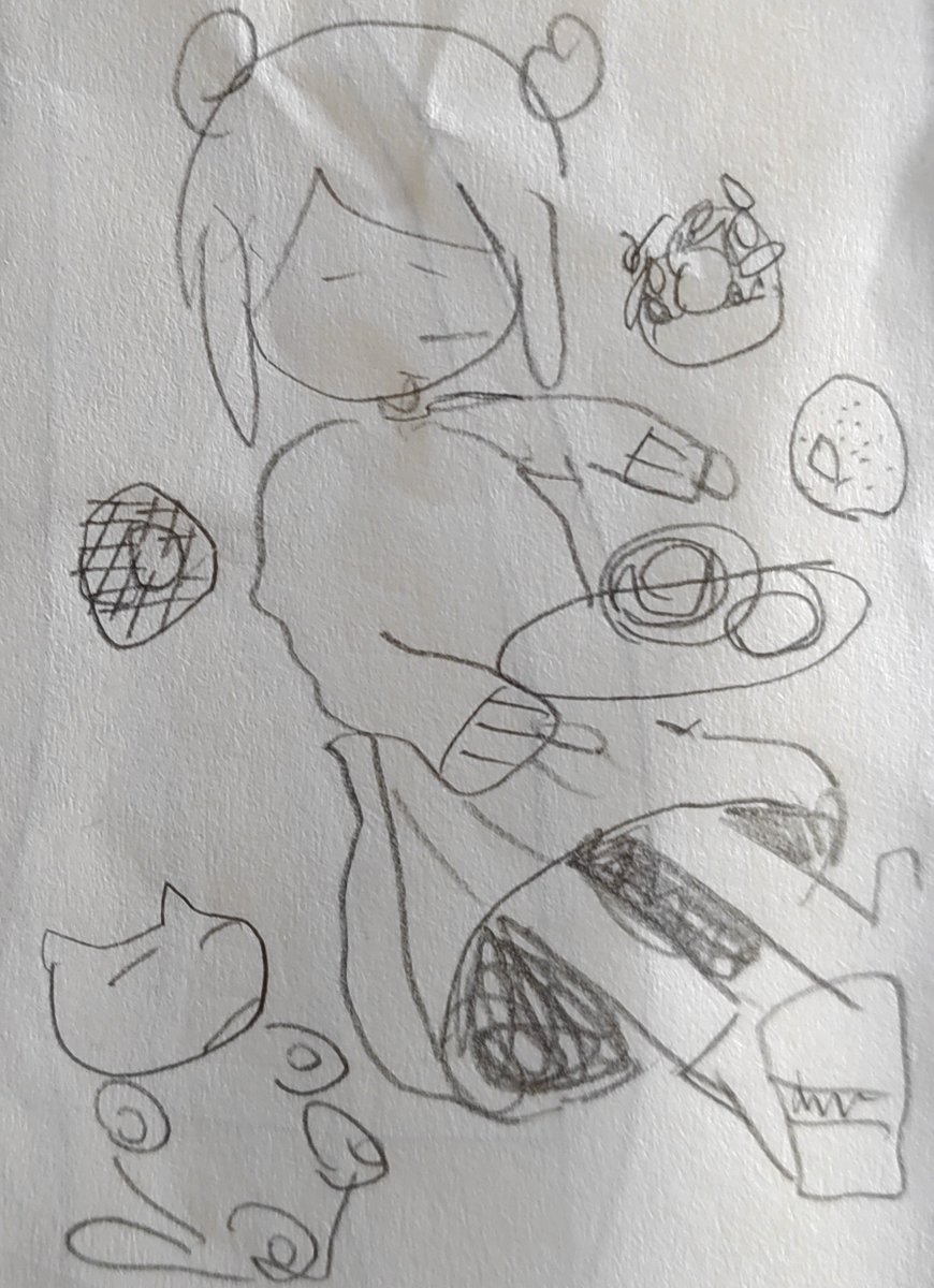 ドーナツ食べたい
#イラスト