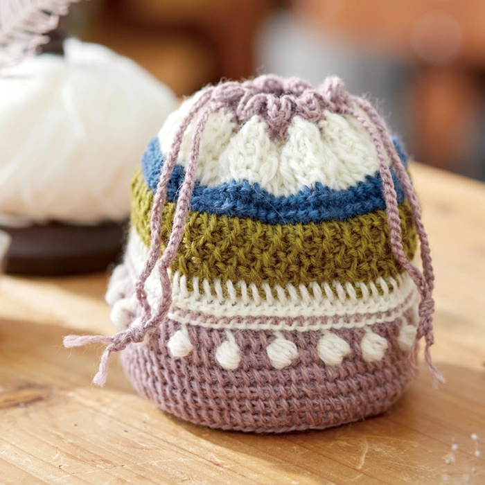 専用✳︎ラスト✳︎ハンドメイド✳︎花柄　巾着　モノトーン　母made品 日本製 RUNE 内藤ルネ モノトーンフラワー 花柄 ファッション ハンカチ