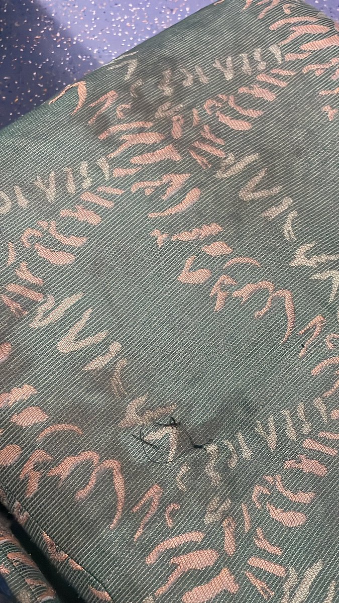 This is the condition of the upholstery on board train no. 16552 in C2 coach. You charge a heavy fee for this seat!?

Is this the viksit bharat, the dream of a billion people, that you are building?

<a href="/DrmMys/">DRM Mysuru</a> <a href="/RailwaySeva/">RailwaySeva</a> <a href="/SWRRLY/">South Western Railway</a>